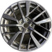 18" WRX 22 18x8.5 , dark gray Original OEM Wheel Rim - Front View
