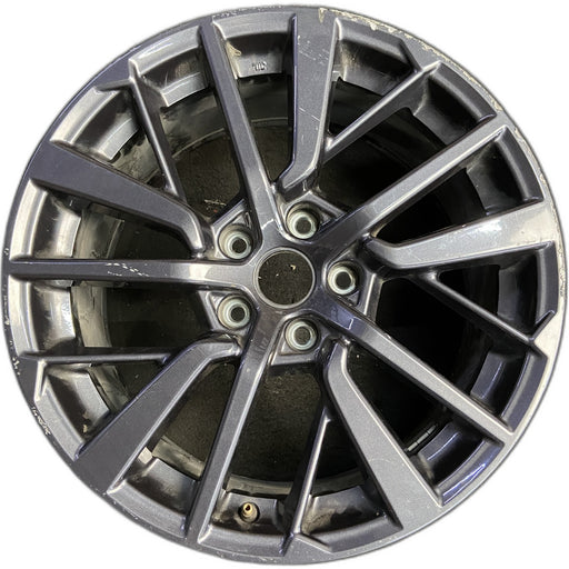 18" WRX 22 18x8.5 , dark gray Original OEM Wheel Rim - Front View