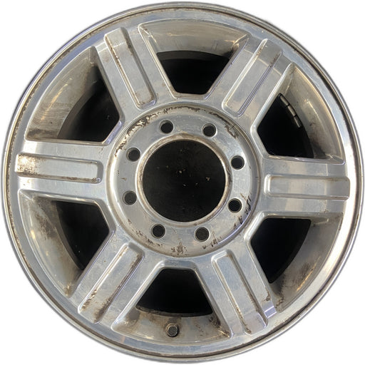 17" DODGE 2500 PICKUP 10-13 17x8, aluminum, 6 spoke, groove in spokes Original - Front View