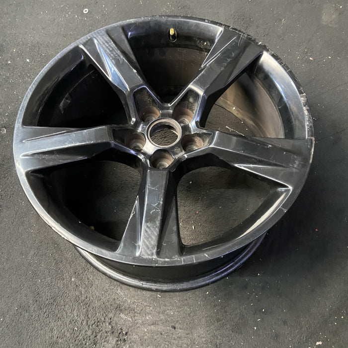 20" CAMARO 16-17 20x8.5, 5 solid spoke, black Original OEM Wheel Rim - View 8
