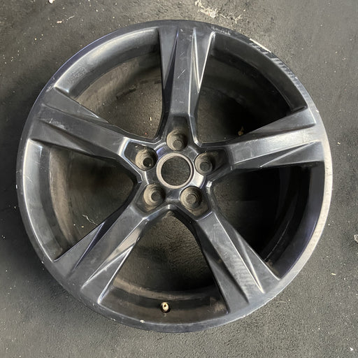 20" CAMARO 16-17 20x8.5, 5 solid spoke, black Original OEM Wheel Rim - Additional View
