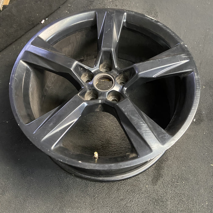 20" CAMARO 16-17 20x8.5, 5 solid spoke, black Original OEM Wheel Rim - View 7