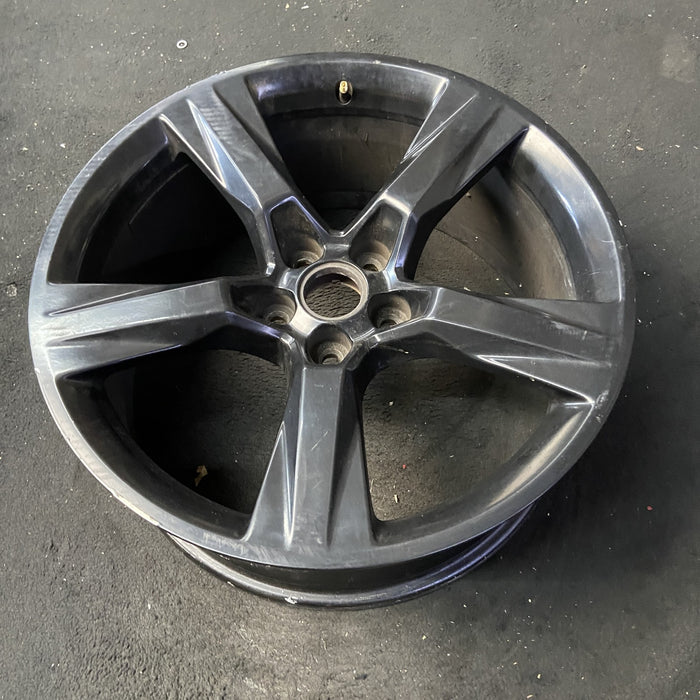 20" CAMARO 16-17 20x8.5, 5 solid spoke, black Original OEM Wheel Rim - View 8