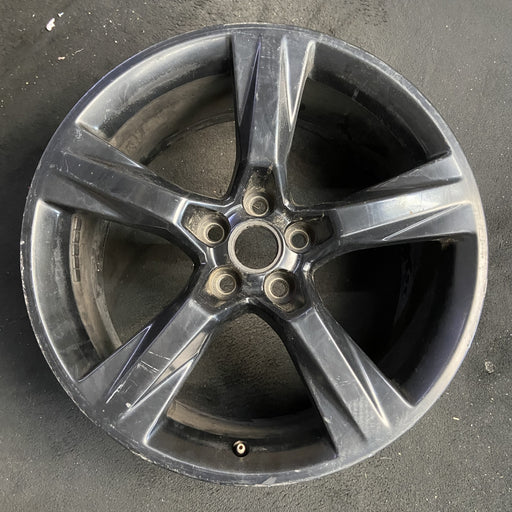 20" CAMARO 16-17 20x9.5, 5 solid spoke, black Original OEM Wheel Rim - Additional View