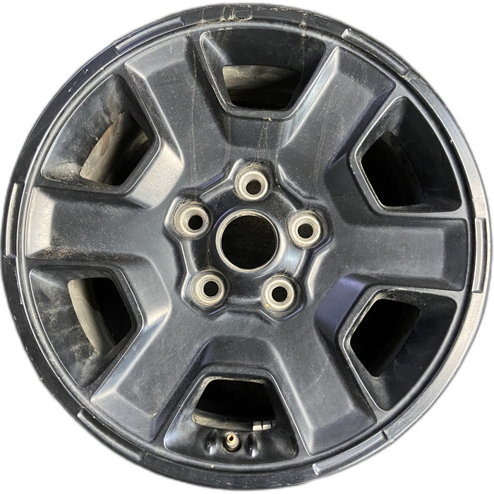17" GLADIATOR 21 17x7.5, aluminum, 6 spoke Original OEM Wheel Rim - Front View