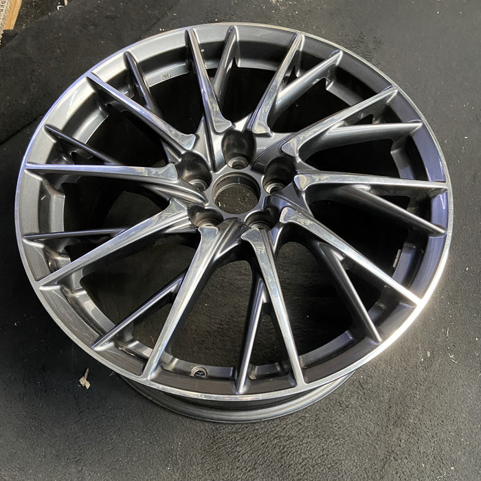 19" LEXUS RC F 15-19 19x9 , 20 spoke, cross spoke Original OEM Wheel Rim - View 7