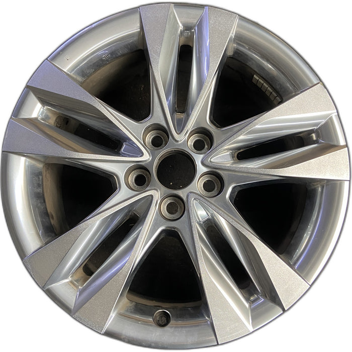 18" SIENNA 22-24 18x7.5 , chrome Original OEM Wheel Rim - Front View