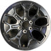18" 4 RUNNER 25-26 18x8.5, matte black Original OEM Wheel Rim - Front View