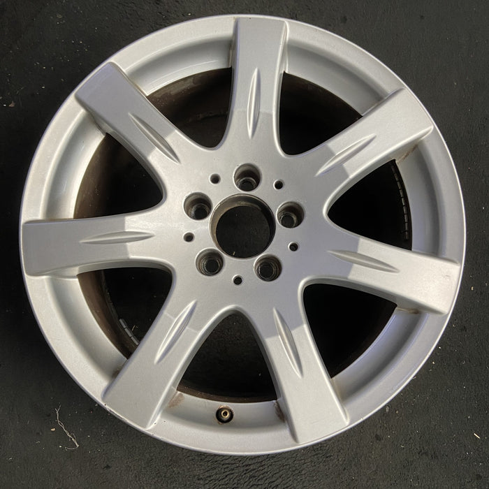 17" MERCEDES E-CLASS 07 211 Type; , E350, 17x8.5, 7 spoke Original OEM Wheel Rim - Additional View