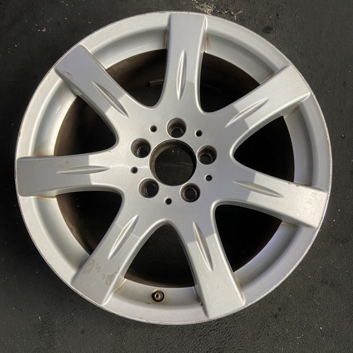 17" MERCEDES E-CLASS 07 211 Type; , E350, 17x8.5, 7 spoke Original OEM Wheel Rim - Additional View