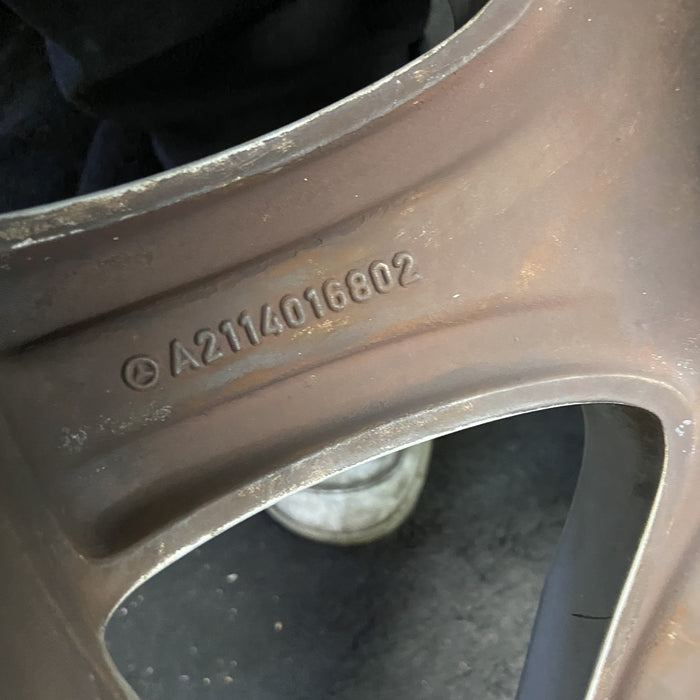 17" MERCEDES E-CLASS 07 211 Type; , E350, 17x8.5, 7 spoke Original OEM Wheel Rim - View 10