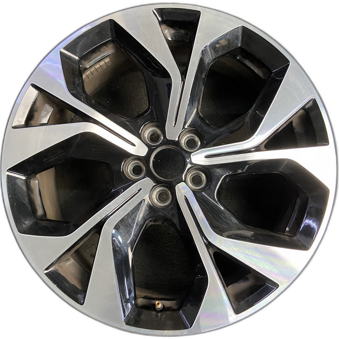 19" MUSTANG MACH-E 21-22 19x7, , machined , black pockets Original OEM Wheel Rim - Front View