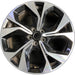 19" MUSTANG MACH-E 21-22 19x7, , machined , black pockets Original OEM Wheel Rim - Front View