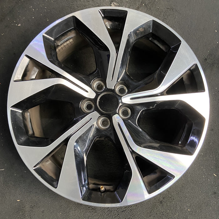 19" MUSTANG MACH-E 21-22 19x7, , machined , black pockets Original OEM Wheel Rim - Additional View