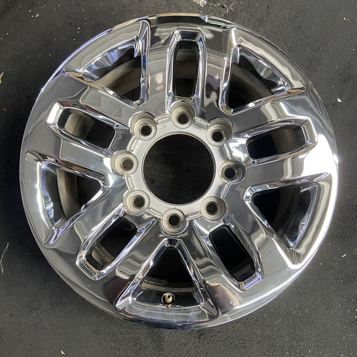 18" SILVERADO 2500 PICKUP 15-19 18x8, aluminum, 10 spoke, opt PYV Original OEM - Additional View