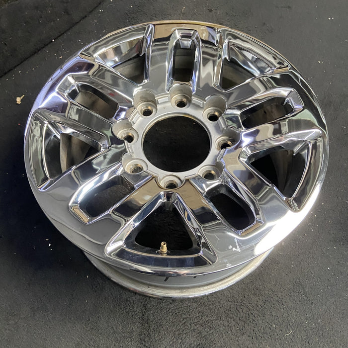 18" SILVERADO 2500 PICKUP 15-19 18x8, aluminum, 10 spoke, opt PYV Original OEM - View 7
