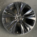 22" F-PACE 17-19 22x9 , 5 slotted spoke, black Original OEM Wheel Rim - Additional View