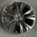 22" F-PACE 17-19 22x9 , 5 slotted spoke, black Original OEM Wheel Rim - Additional View
