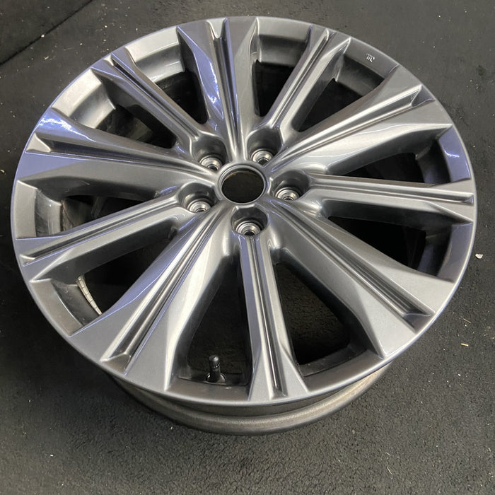 19" MAZDA CX-5 22-23 aluminum, 19x7, 10 spoke, silver Original OEM Wheel Rim - View 7