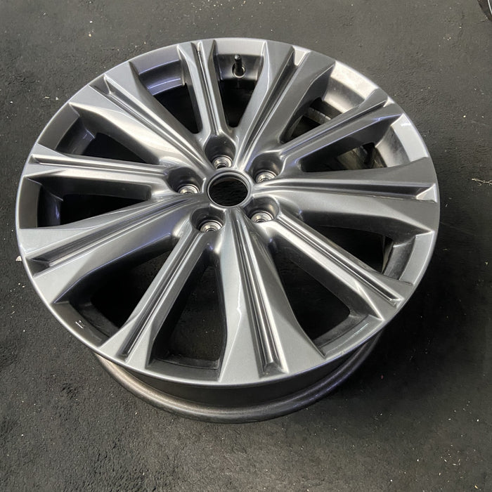 19" MAZDA CX-5 22-23 aluminum, 19x7, 10 spoke, silver Original OEM Wheel Rim - View 8