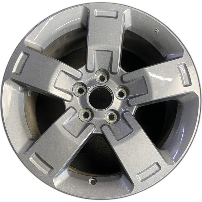 18" RIDGELINE 24-25 18x8 , straight spoke, gray Original OEM Wheel Rim - Front View