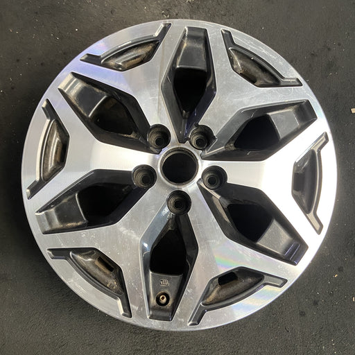 17" FORESTER 19-21 17x7, alloy, , machined face with pockets Original OEM Wheel - Additional View
