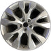 20" GRAND HIGHLANDER 24-26 20x8 , , Y spoke, silver Original OEM Wheel Rim - Front View