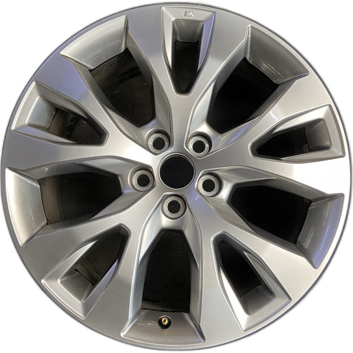 20" GRAND HIGHLANDER 24-26 20x8 , , Y spoke, silver Original OEM Wheel Rim - Front View