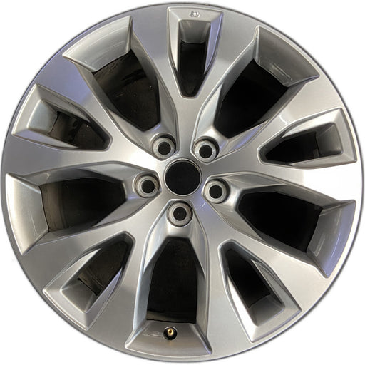 20" GRAND HIGHLANDER 24-26 20x8 , , Y spoke, silver Original OEM Wheel Rim - Front View