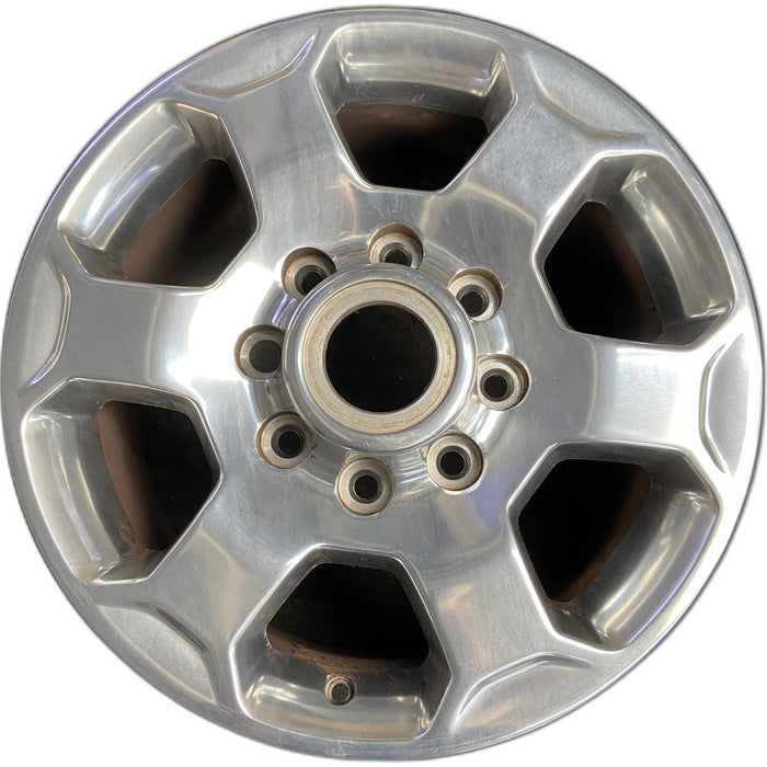18" DODGE 2500 PICKUP 16-17 , 18x8, 6 spoke, , w/o pockets Original OEM Wheel - Front View