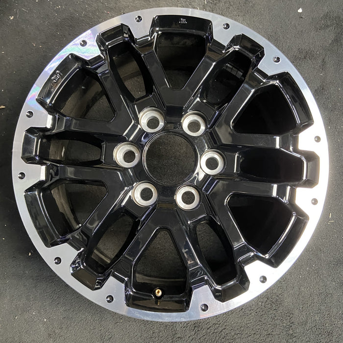 18" SEQUOIA 23-24 18x7.5, 6 double spoke, black Original OEM Wheel Rim - Additional View