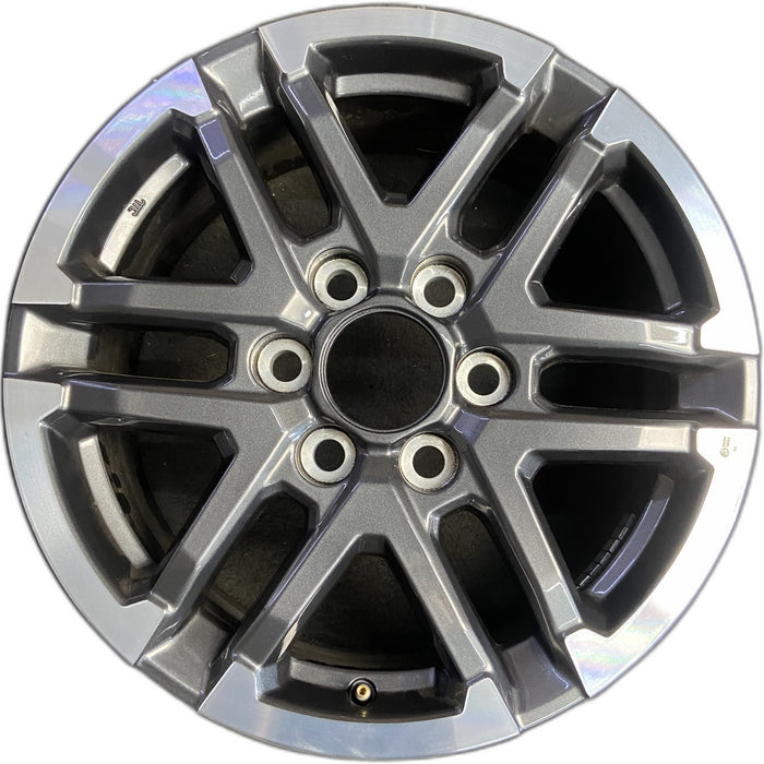 18" TACOMA 24-26 18x7.5, 6 Y spoke Original OEM Wheel Rim - Front View