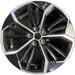 19" ALTIMA 23-25 19x8 , triple spoke Original OEM Wheel Rim - Front View