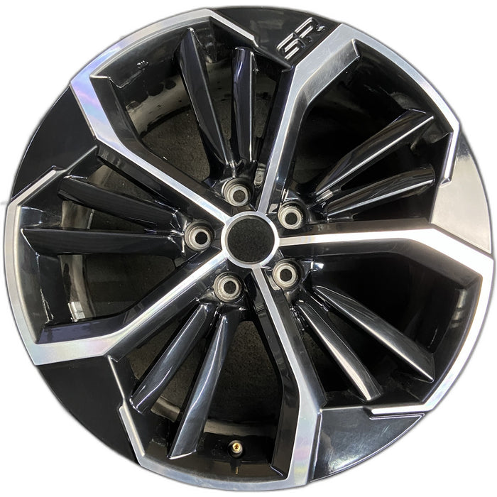 19" ALTIMA 23-25 19x8 , triple spoke Original OEM Wheel Rim - Front View