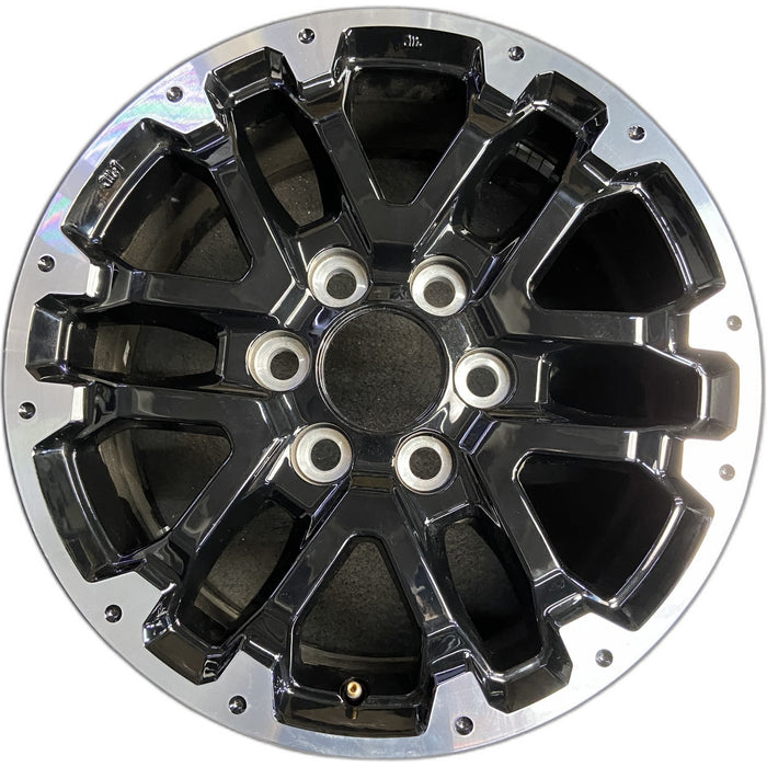 18" SEQUOIA 23-24 18x7.5, 6 double spoke, black Original OEM Wheel Rim - Front View