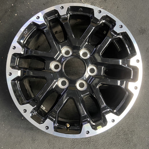 18" SEQUOIA 23-24 18x7.5, 6 double spoke, black Original OEM Wheel Rim - Additional View