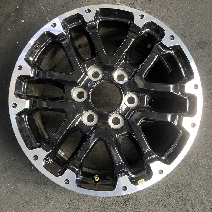18" SEQUOIA 23-24 18x7.5, 6 double spoke, black Original OEM Wheel Rim - Additional View