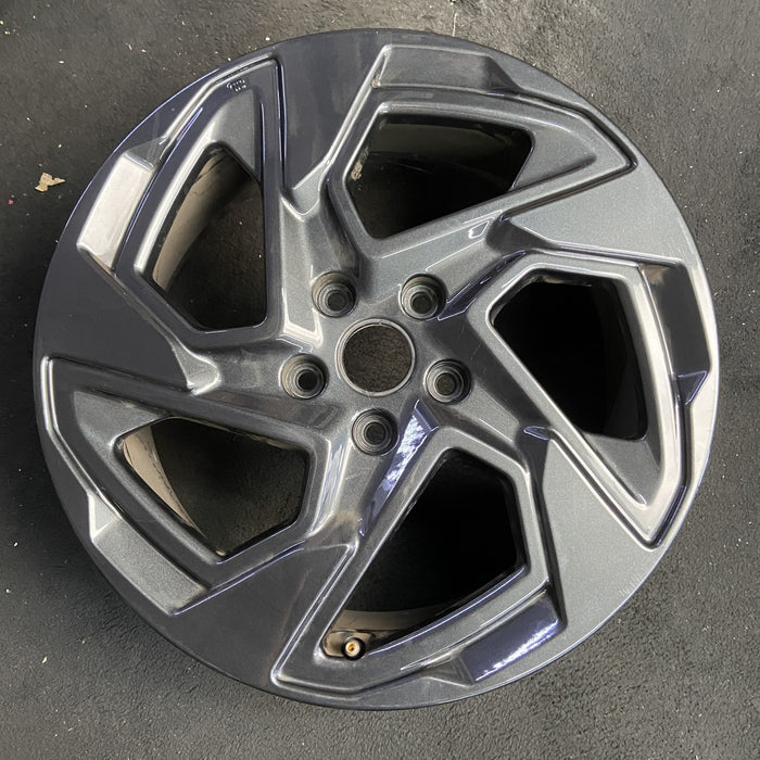 18" XV CROSSTREK 24-25 18x7 , , dark gray Original OEM Wheel Rim - Additional View