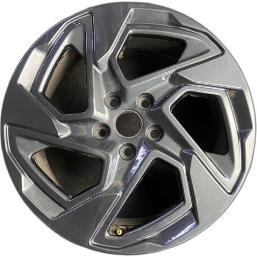 18" XV CROSSTREK 24-25 18x7 , , dark gray Original OEM Wheel Rim - Front View