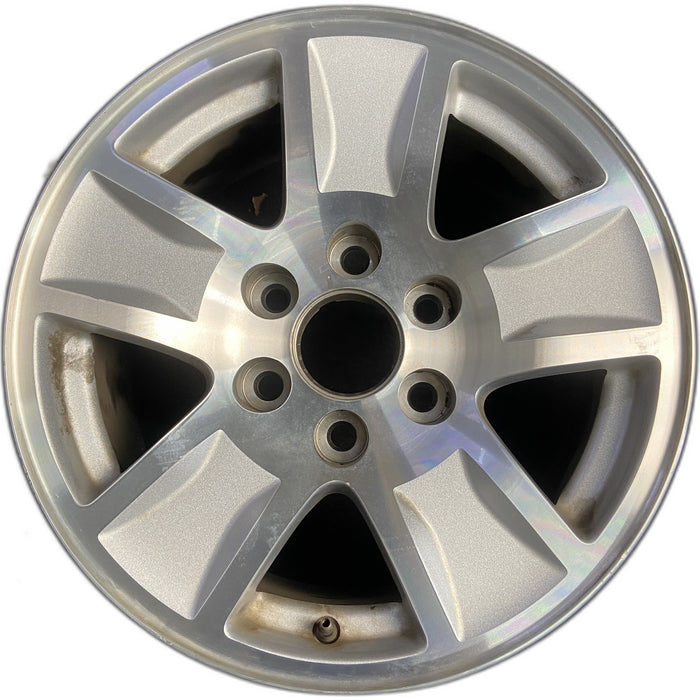 17" SIERRA 1500 PICKUP 19 classic , 17x8, 5 spoke Original OEM Wheel Rim - Front View