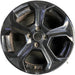 17" FIESTA 16-19 17x7, , black Original OEM Wheel Rim - Front View