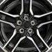 18" MUSTANG 18-23 18x8 , 10 spoke Original OEM Wheel Rim - Angle View
