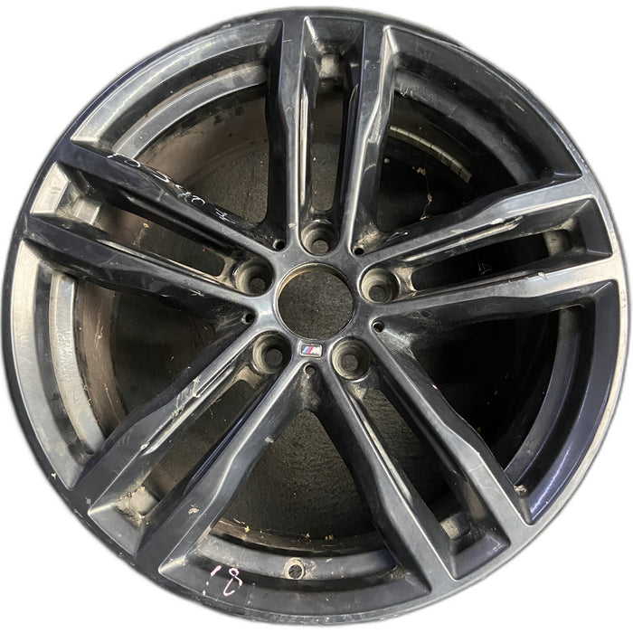 19" BMW 430i 18-19 19x8.5, 5 spoke, double spoke, narrow spoke Original OEM - Front View