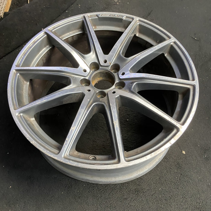 20" MERCEDES S-CLASS 18 222 Type , S560, 20x8.5, 10 spoke Original OEM Wheel Rim - View 7