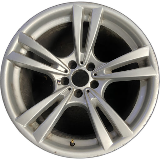 20" BMW X5M 10-13 20x11 , , double spoke, narrow spoke Original OEM Wheel Rim - Front View