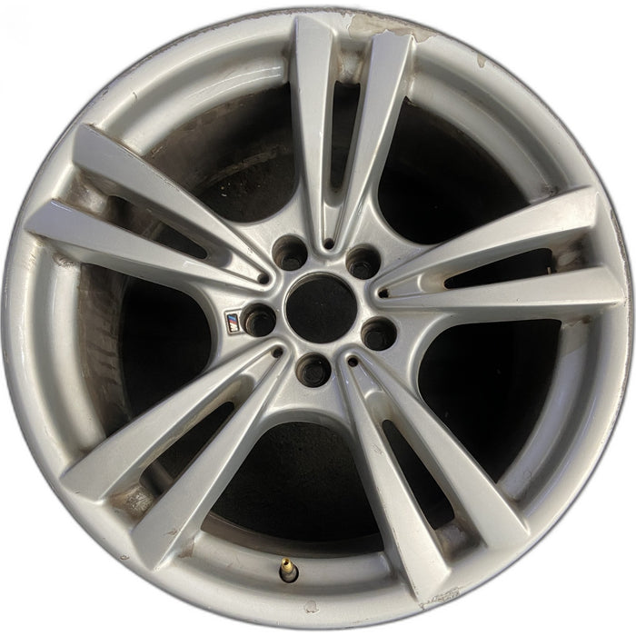 20" BMW X5M 10-13 20x10 , , double spoke, narrow spoke Original OEM Wheel Rim - Front View