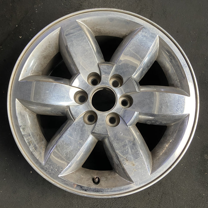 20" SIERRA 1500 PICKUP 09-11 20x8.5, 6 spoke, chrome, flat faced spoke, w/o - Additional View