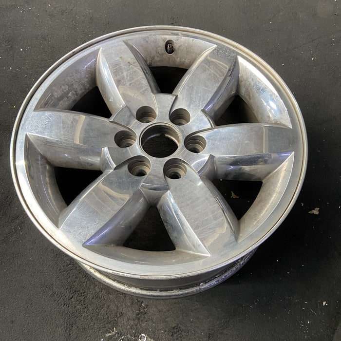 20" SIERRA 1500 PICKUP 09-11 20x8.5, 6 spoke, chrome, flat faced spoke, w/o - View 8