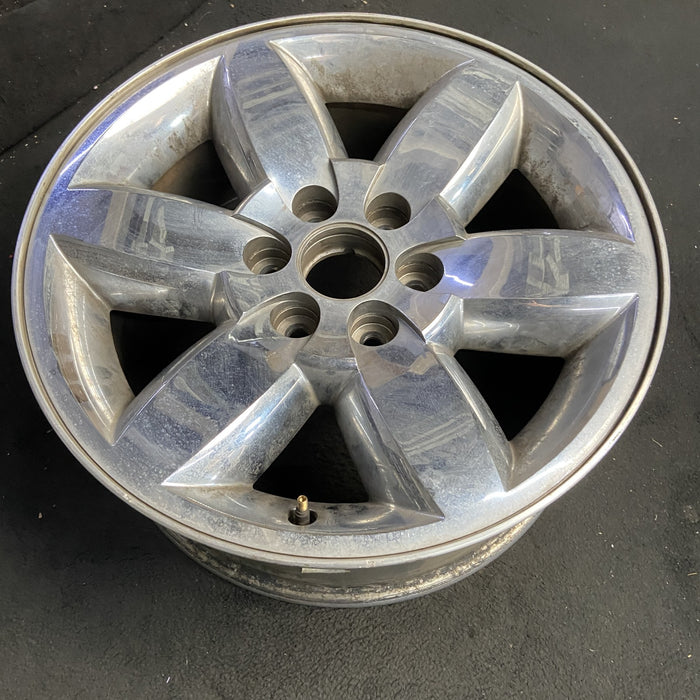 20" SIERRA 1500 PICKUP 09-11 20x8.5, 6 spoke, chrome, flat faced spoke, w/o - View 7