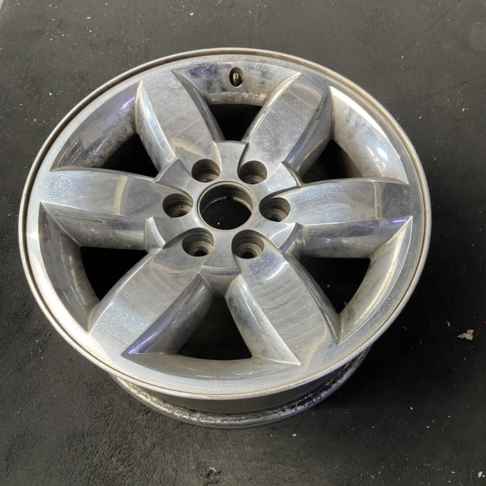 20" SIERRA 1500 PICKUP 09-11 20x8.5, 6 spoke, chrome, flat faced spoke, w/o - View 8